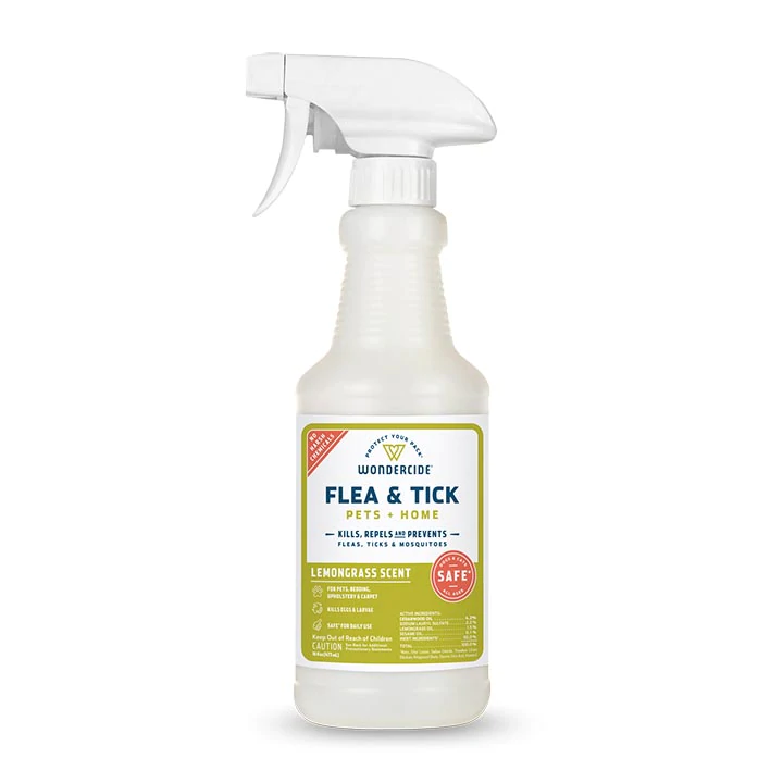 Lemongrass Flea & Tick Spray for Pets + Home - 16oz