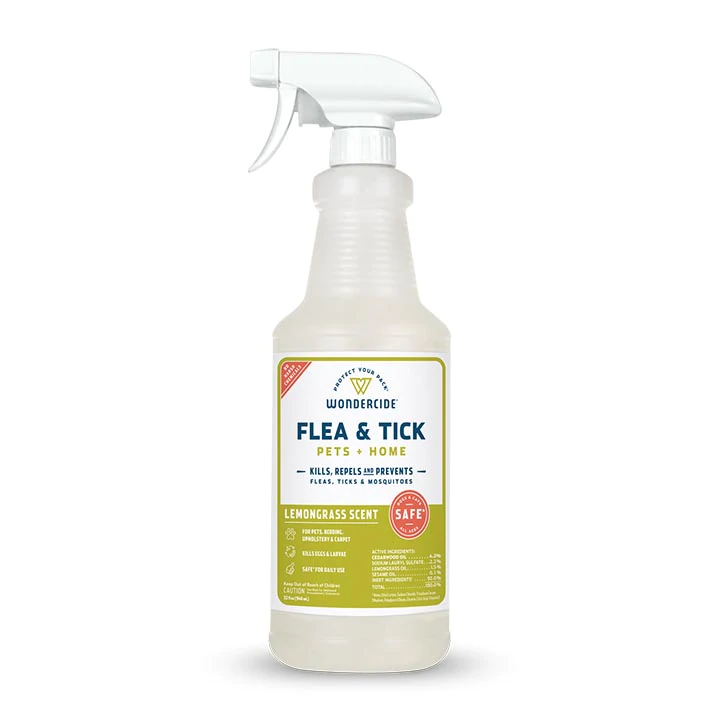 Lemongrass Flea & Tick for Pets + Home - 32oz