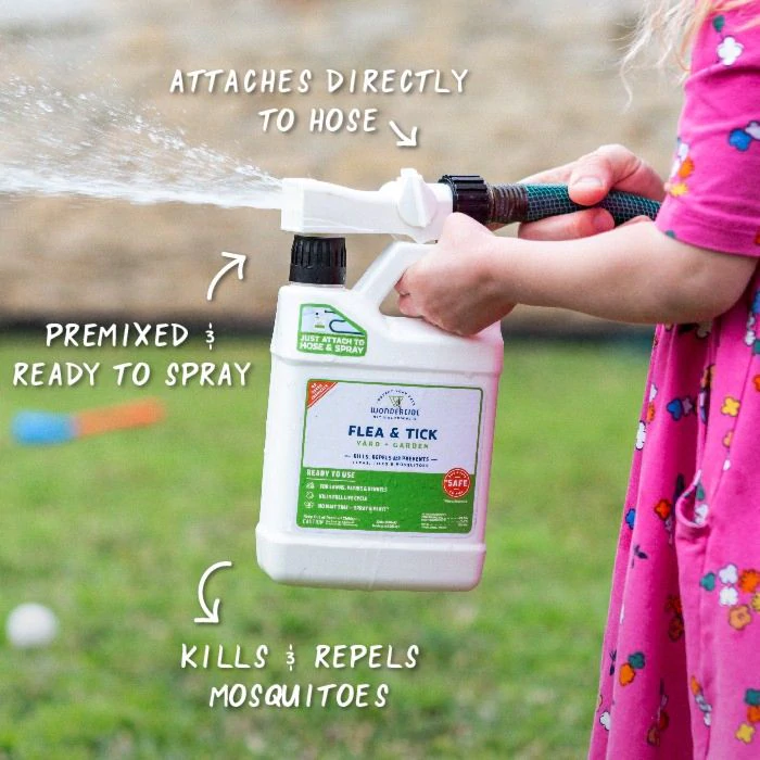 Ready-to-Use Outdoor Mosquito Spray- In Use